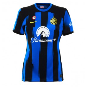 Inter Milan Koszulka Podstawowych Kobiety 2023-24 Krótki Rękaw